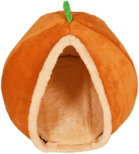 Cat House Dog Cat Bed Pumpkin Sleeping Cozy Snooze Furniture Semi Enclosed Pet Cat Nest Cat Bed Cave For Puppy Dog