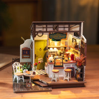 Rolife No.17 Cafe Miniature House Kit DG162 3D Wooden Building Toys For Gifts