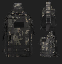 Multi Functional Tactical Camouflage Casual One Shoulder Diagonal Bag