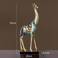 Modern Light Luxury Giraffe Creative Living Room Furnishings