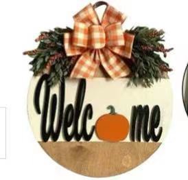 Autumn Halloween Pumpkin House Garland Decoration Dress Up The Atmosphere