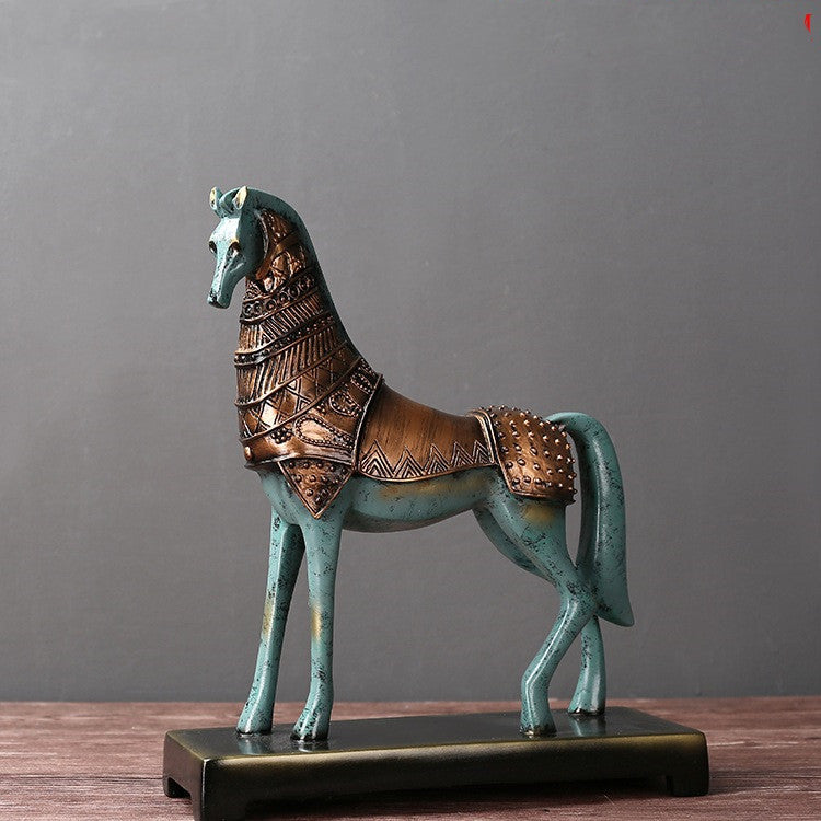 Decorative Bronze War Horse Ornaments