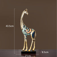 Modern Light Luxury Giraffe Creative Living Room Furnishings