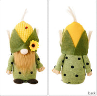 Harvest Season Corn Head Doll Sunflower