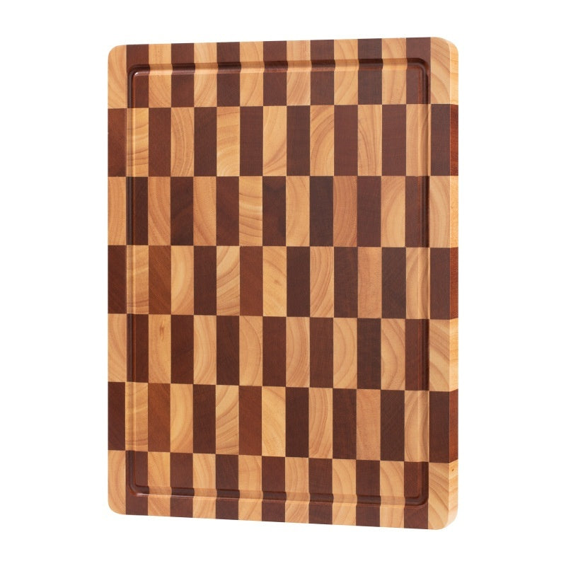 Wooden Chessboard Grid Cutting Board Chopping Board