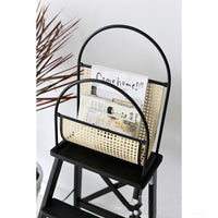 Retro Living Room Sofa Storage INS Cafe Magazine Rack