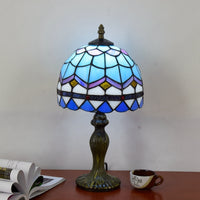 Stained Glass Retro Bar Bedroom Bedside Table Lamp