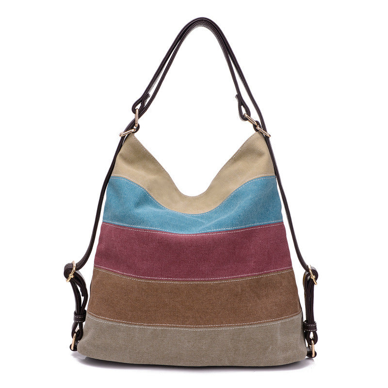 Canvas Shoulder Women Messenger Bag