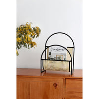 Retro Living Room Sofa Storage INS Cafe Magazine Rack