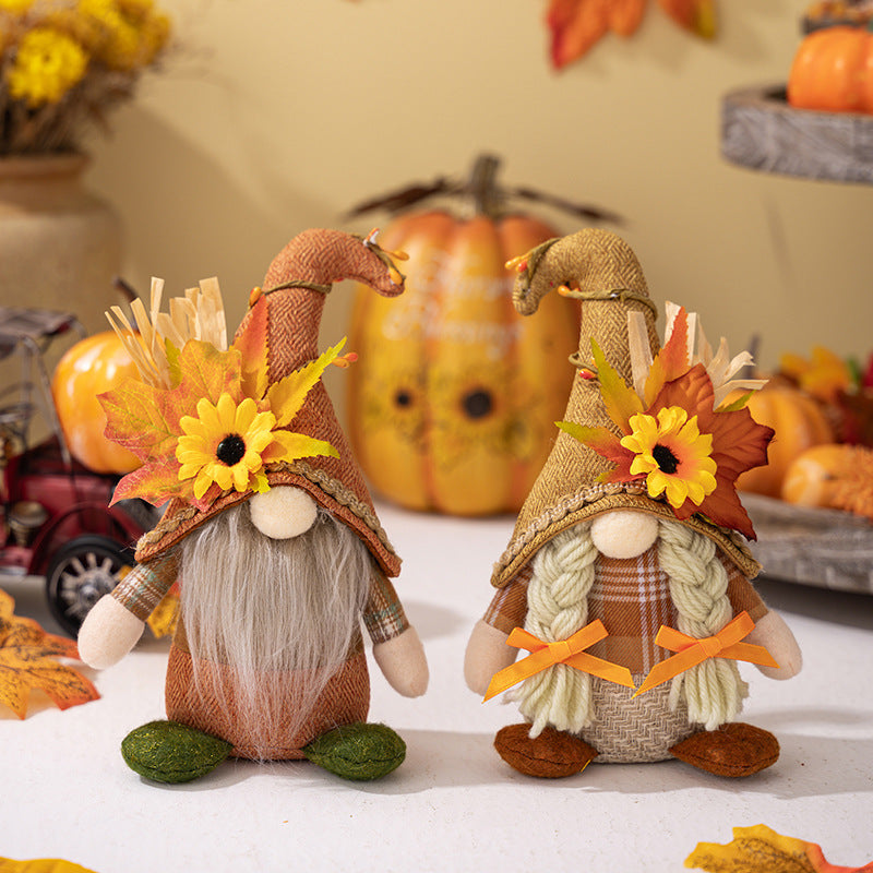 Standing Faceless Doll Harvest Season