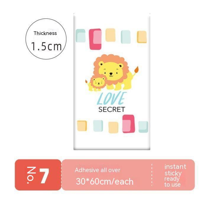 Crash Protection Wall Sticker Self-adhesive Bedside Decorations