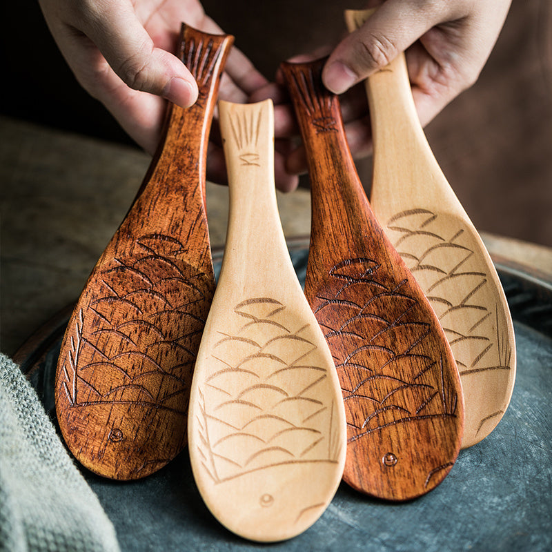 Non-stick Wooden Rice Spoon