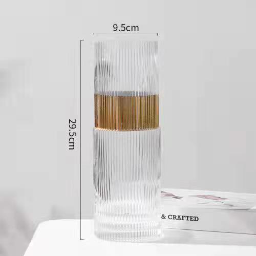 Simple Modern Glass Vase Transparent