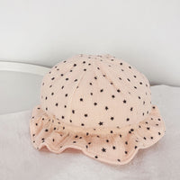 Baby Fisherman Double Polka Dot Baby Sun Hat