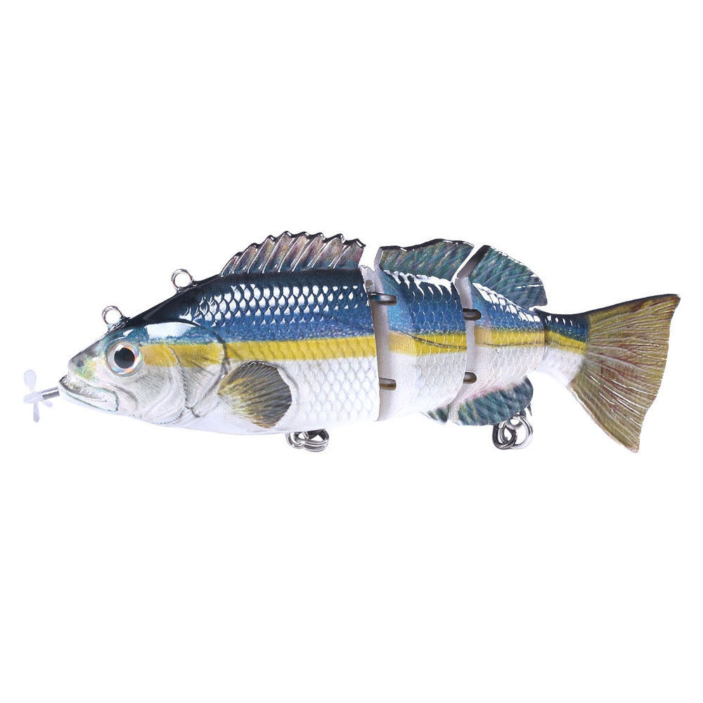 Luya Fake Lure Knotty Fish 15CM54G Automatic Fish Usb Knotty Fish Electric Bait