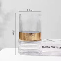 Simple Modern Glass Vase Transparent