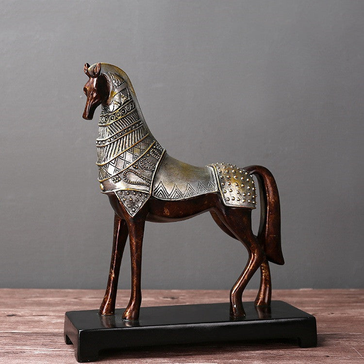 Decorative Bronze War Horse Ornaments