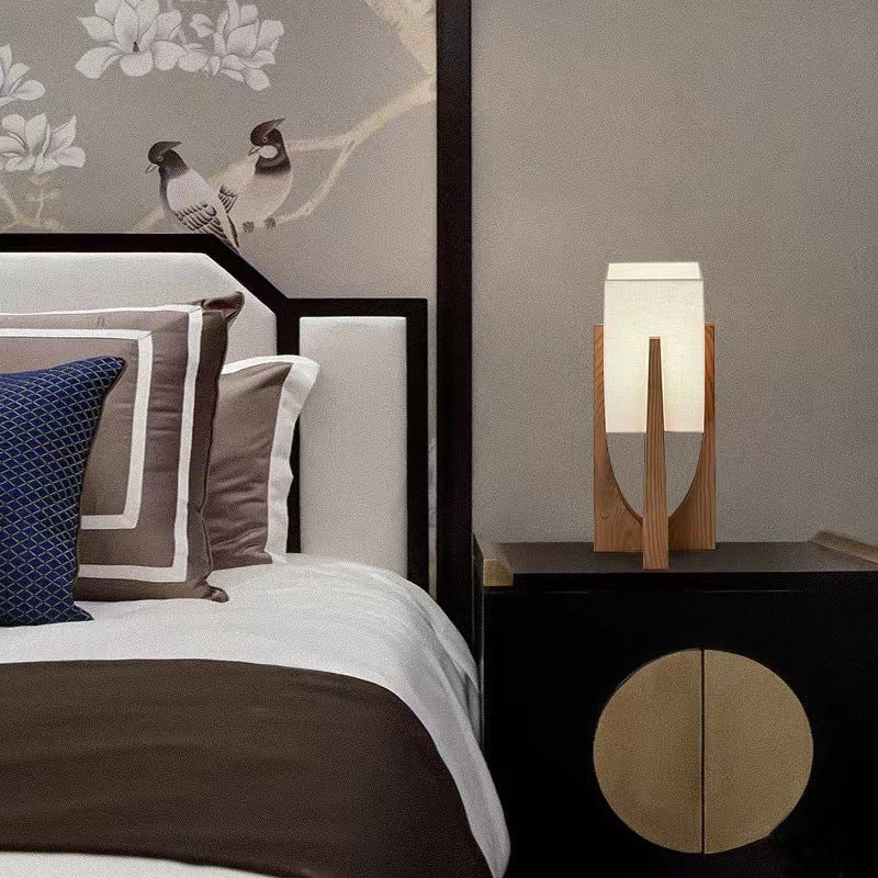 Wooden Decorative Table Lamp