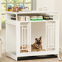 43.3-inch Large Dog Cage Furniture