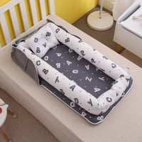 Cotton Portable Baby Crib Newborn Foldable