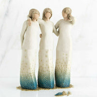 Three Female Resin Sculpture